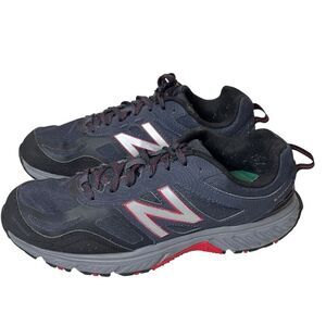New Balance 510 v5 Black Gray Athletic Shoes Rugged All Terrain Outsole Sz 8.5